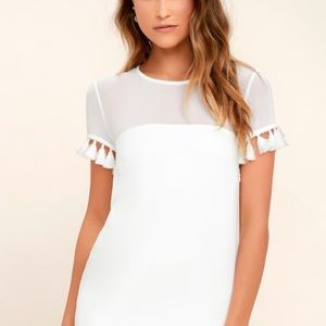 White Lulus short dress